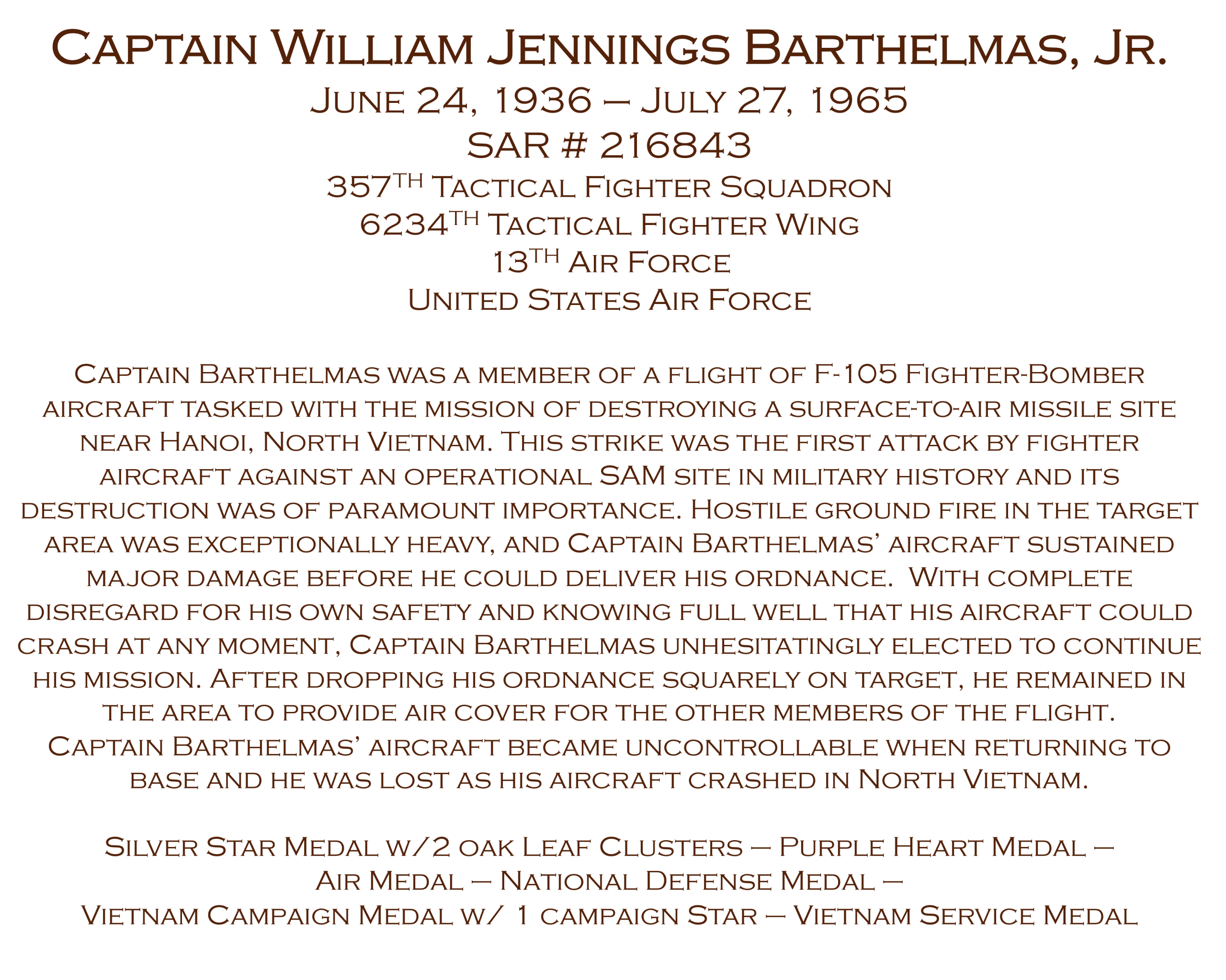 Barthelmas g Barthelmas g