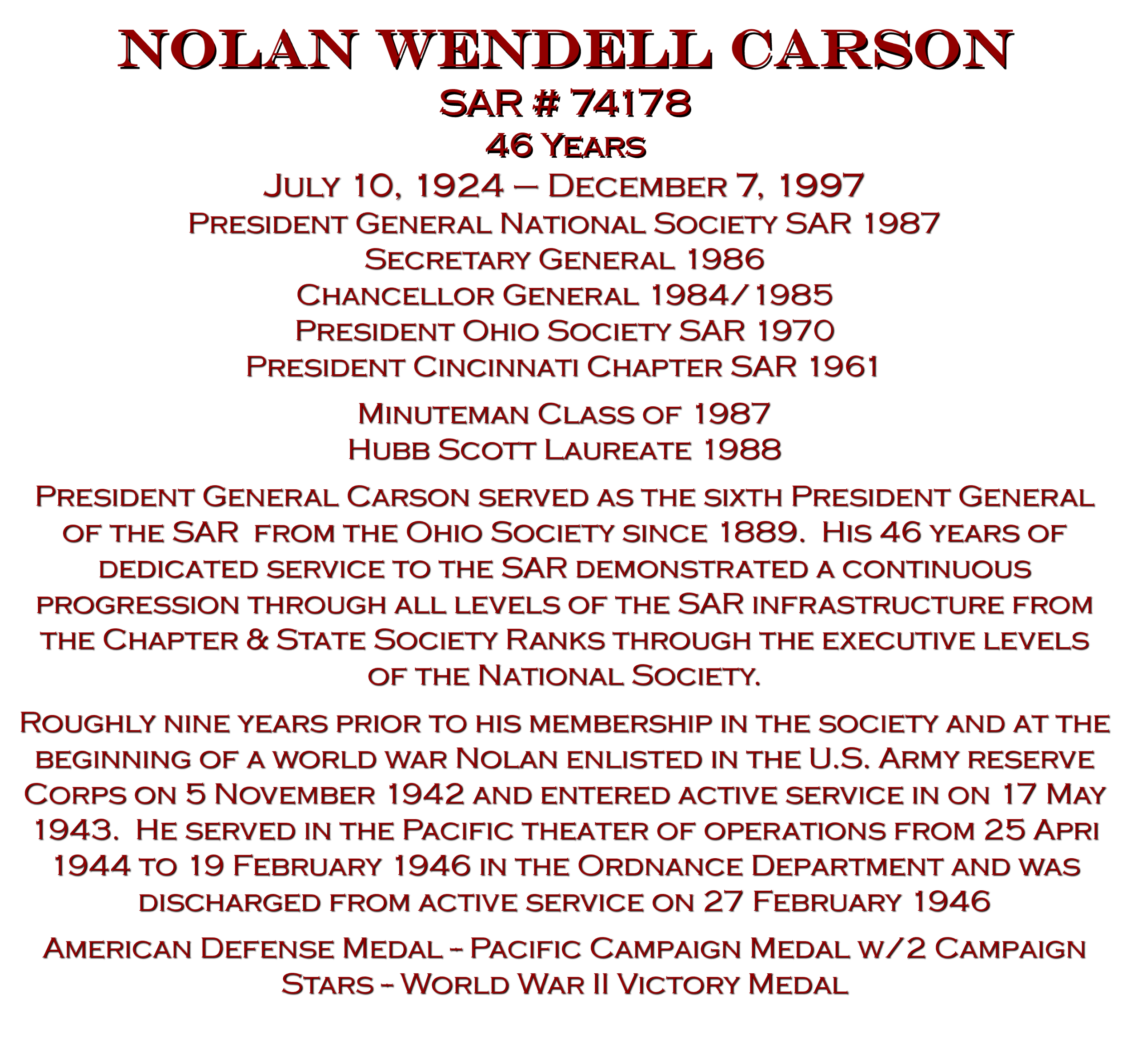 Carson 1